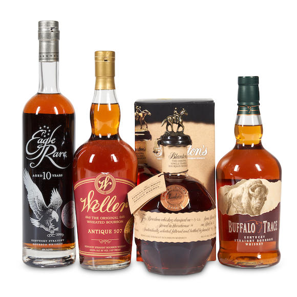 Bonhams Skinner : Mixed Kentucky Bourbon Store Picks (4 750ml bottles)