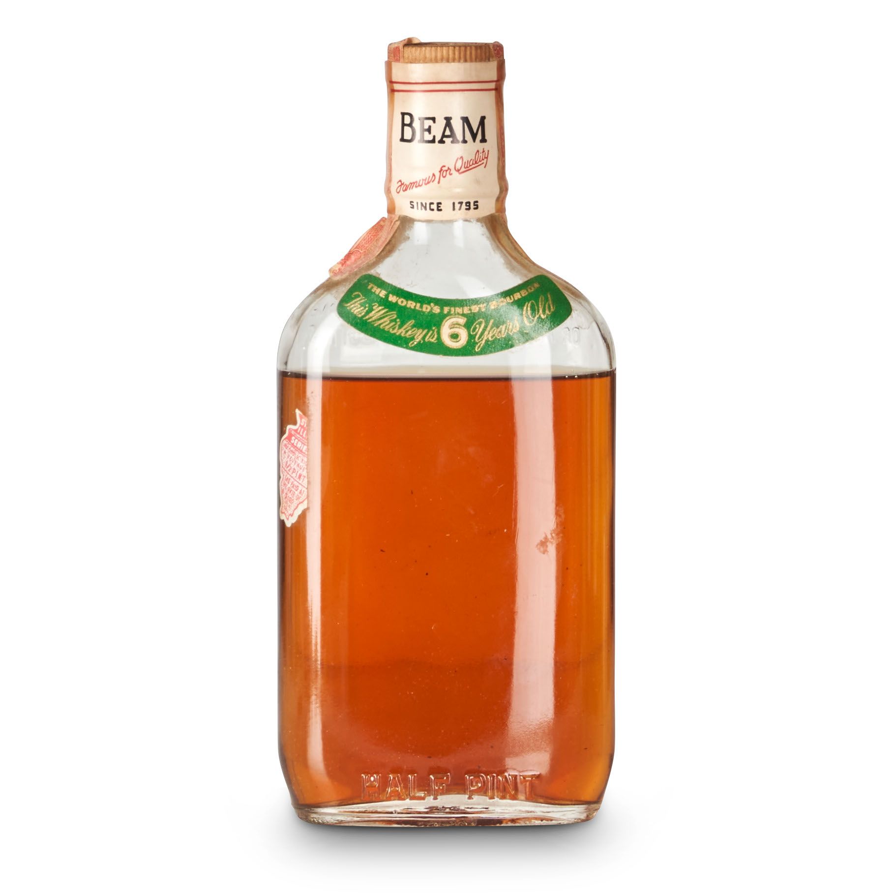 Bonhams Cars Jim Beam 6 Years Old (1 pint bottle)