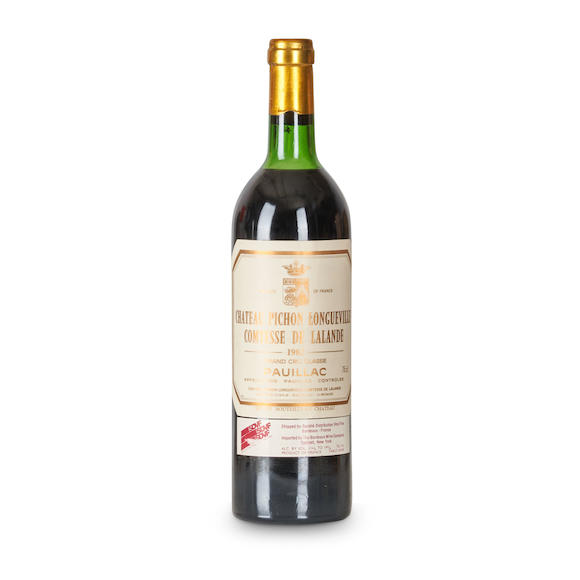 Bonhams Skinner : Chateau Pichon Lalande 1982 (1 bottle)