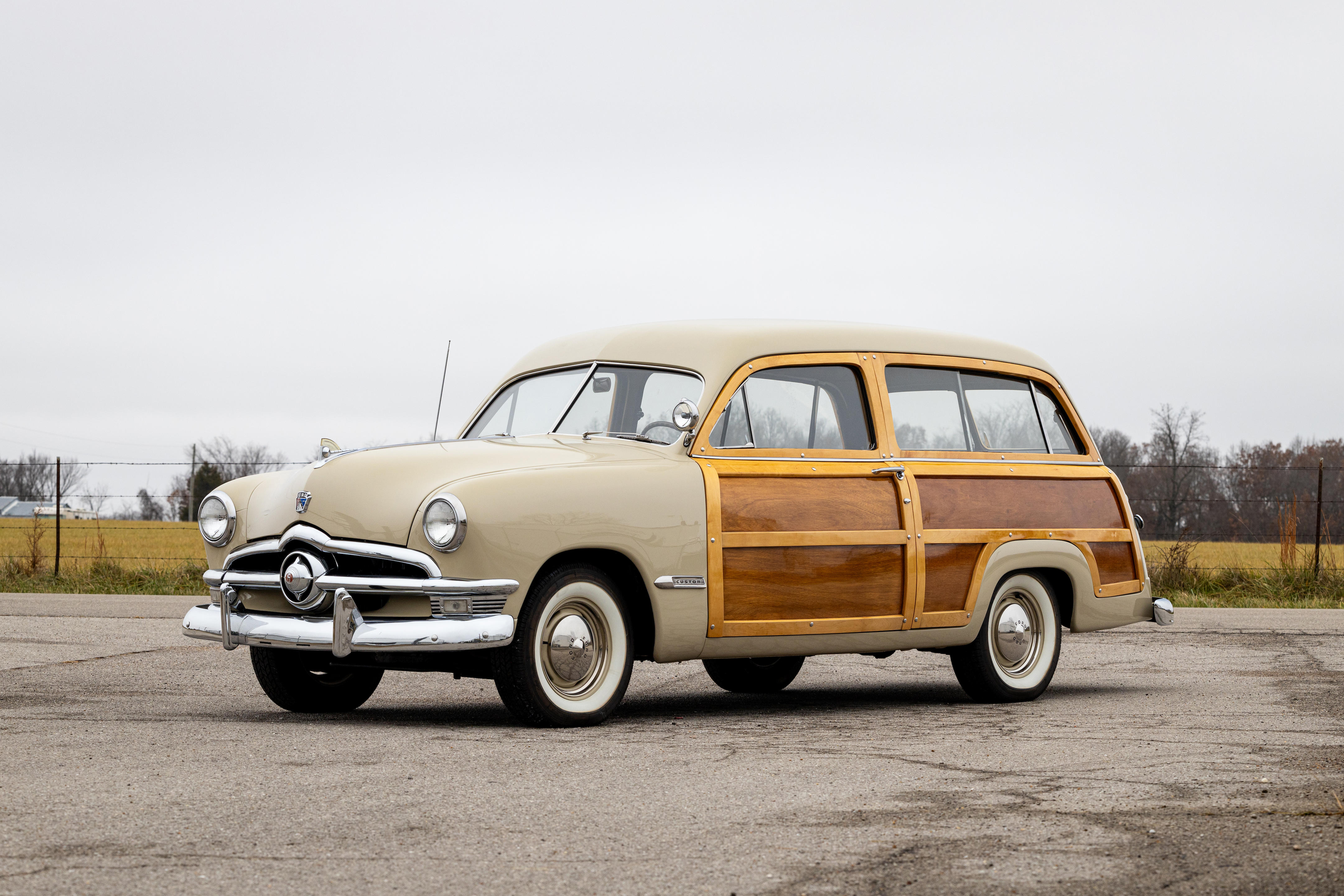 Bonhams Cars : 1950 Ford Custom Deluxe Station Wagon Chassis no. 126894