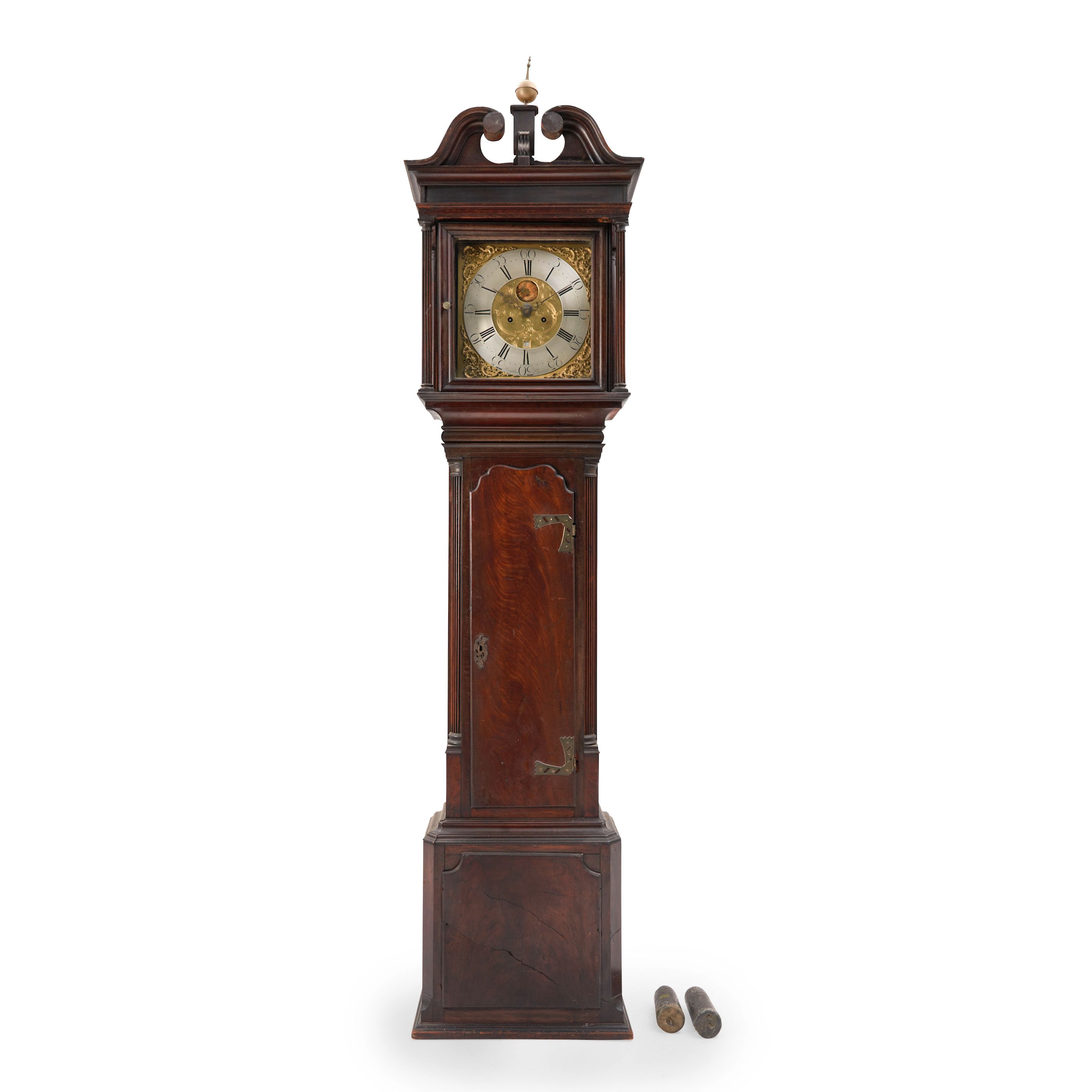 Bonhams Cars III Mahogany Tall Case Clock, Houghton Chorley