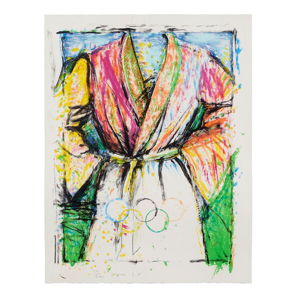 Bonhams : Jim Dine (born 1935); Olympic Robe, from Games of the XXIVth ...
