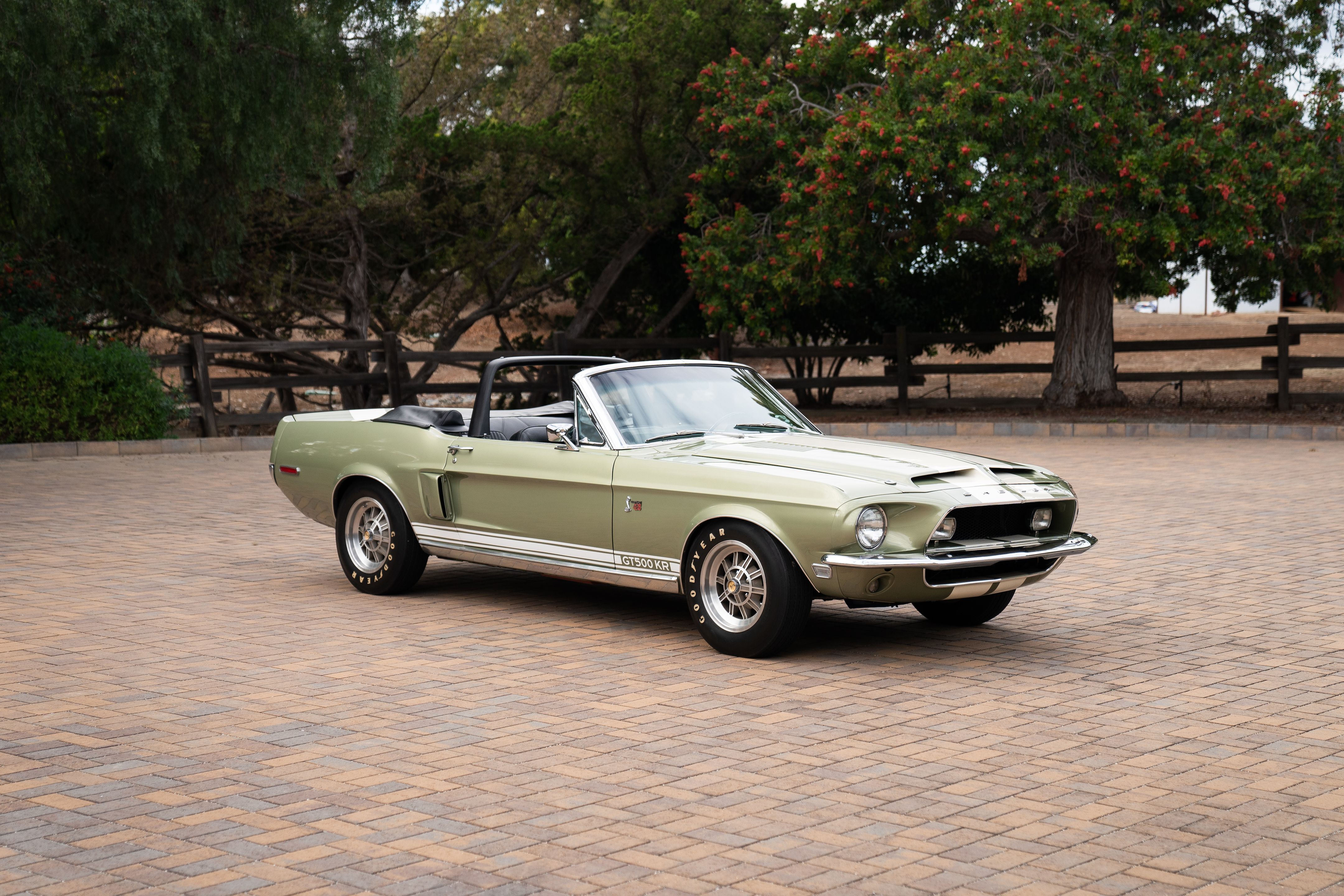 Bonhams Cars 1968 Shelby GT500 KR Convertible Chassis no. 8T03R210309