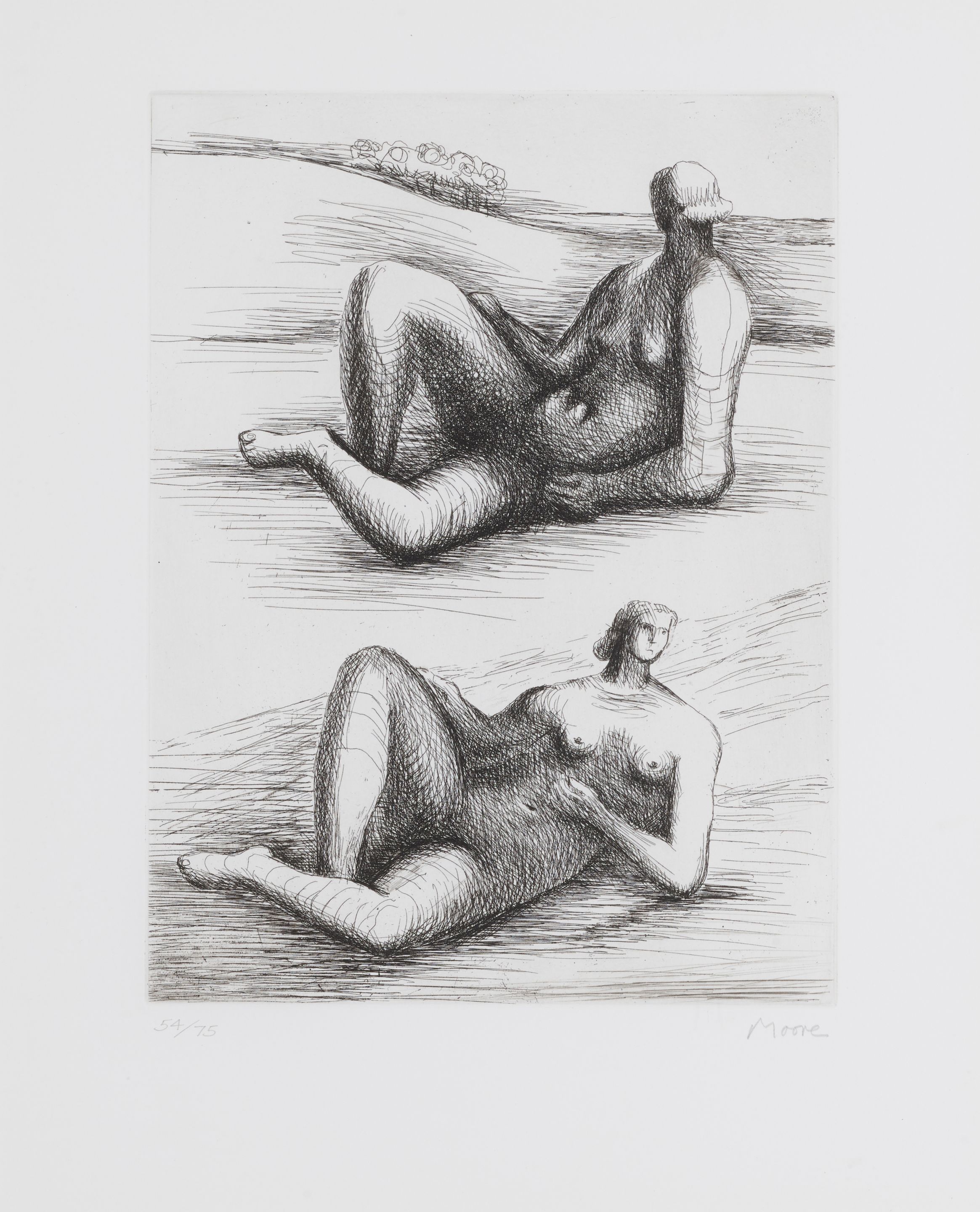 Two Reclining Figures