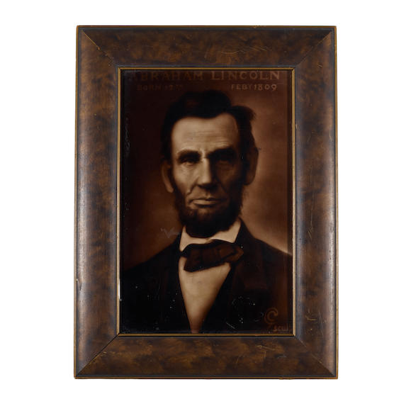 Bonhams : AN ABRAHAM LINCOLN STAFFORDSHIRE TILE. Sherwin & Cotton ...