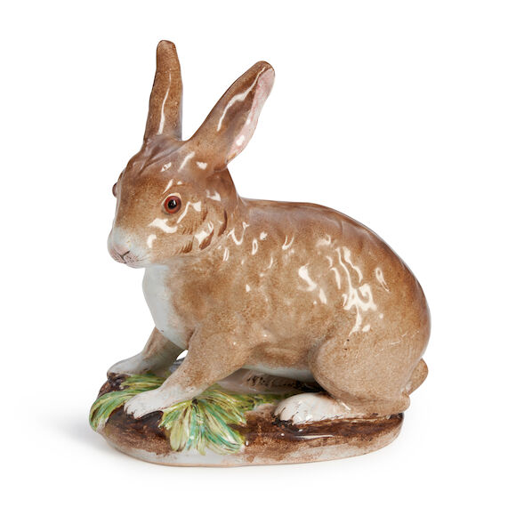 Bonhams Skinner : Galle Ceramic Rabbit Vase, Nancy, France, c. 1880 ...