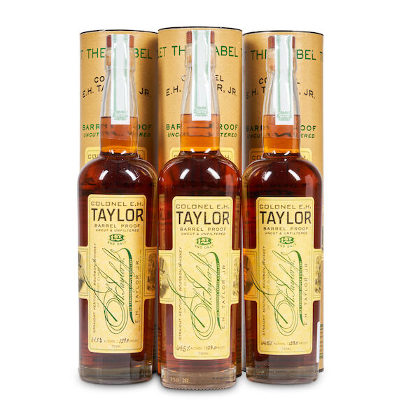 Bonhams Skinner : Colonel EH Taylor Barrel Proof 2014 (3 750ml bottles)