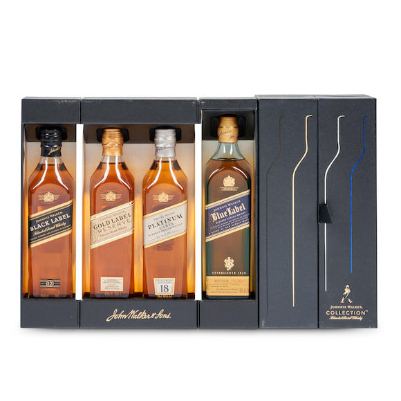 Bonhams Skinner : Johnnie Walker Collection (4 200ml bottles)