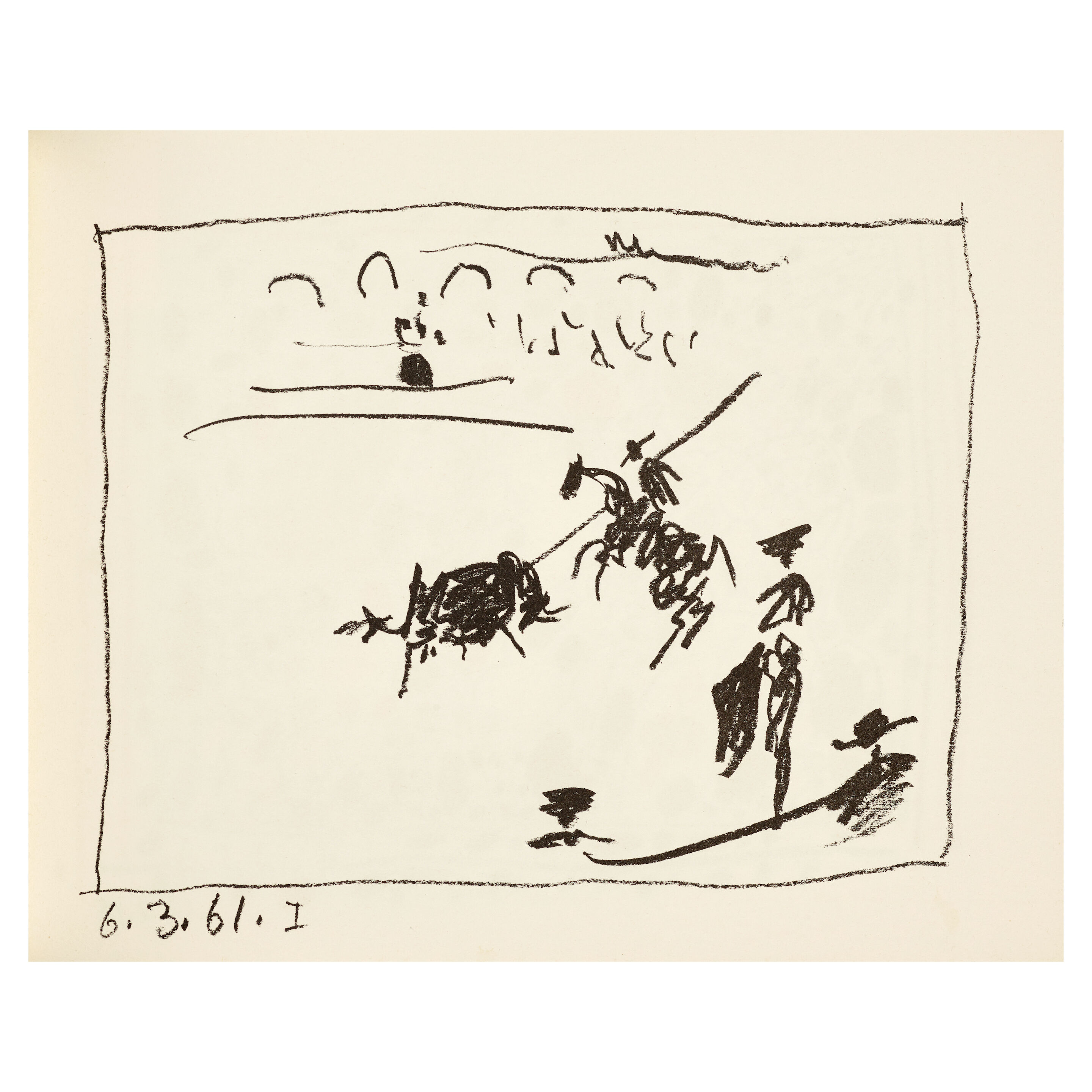 Bonhams : Pablo Picasso (1881-1973); A Los Toros avec Picasso by 
