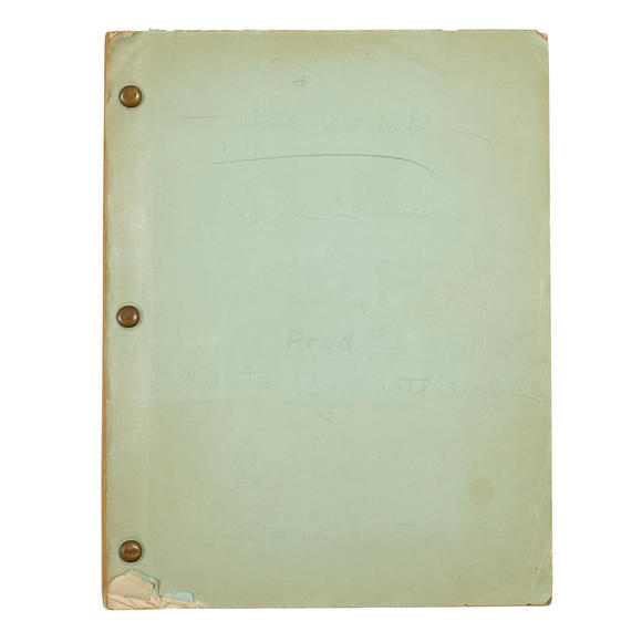 Bonhams : A SCREENPLAY OF MARIE CORELLI'S THELMA. DIXON, JR, THOMAS ...