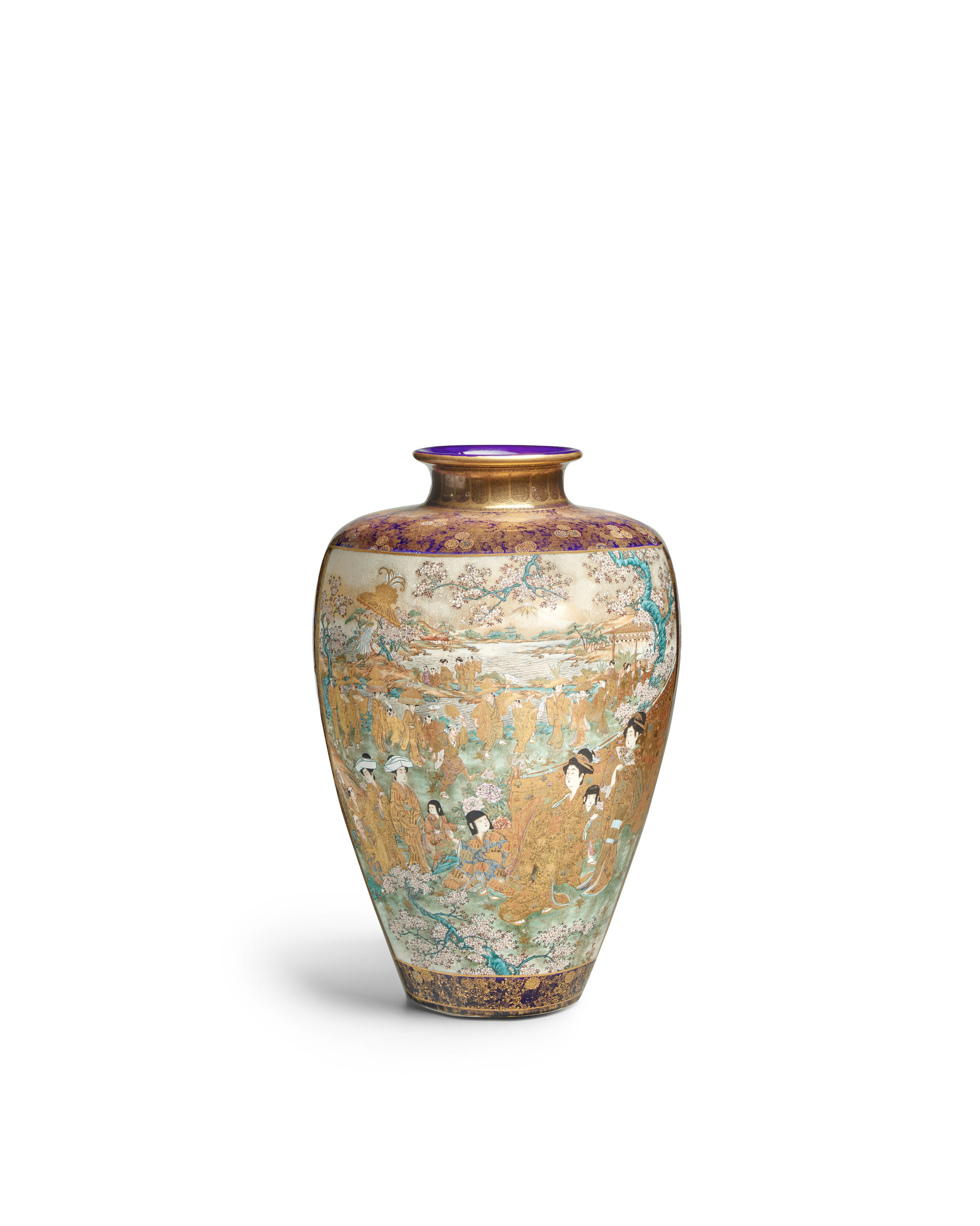 A Large Satsuma Vase - Thumb 2