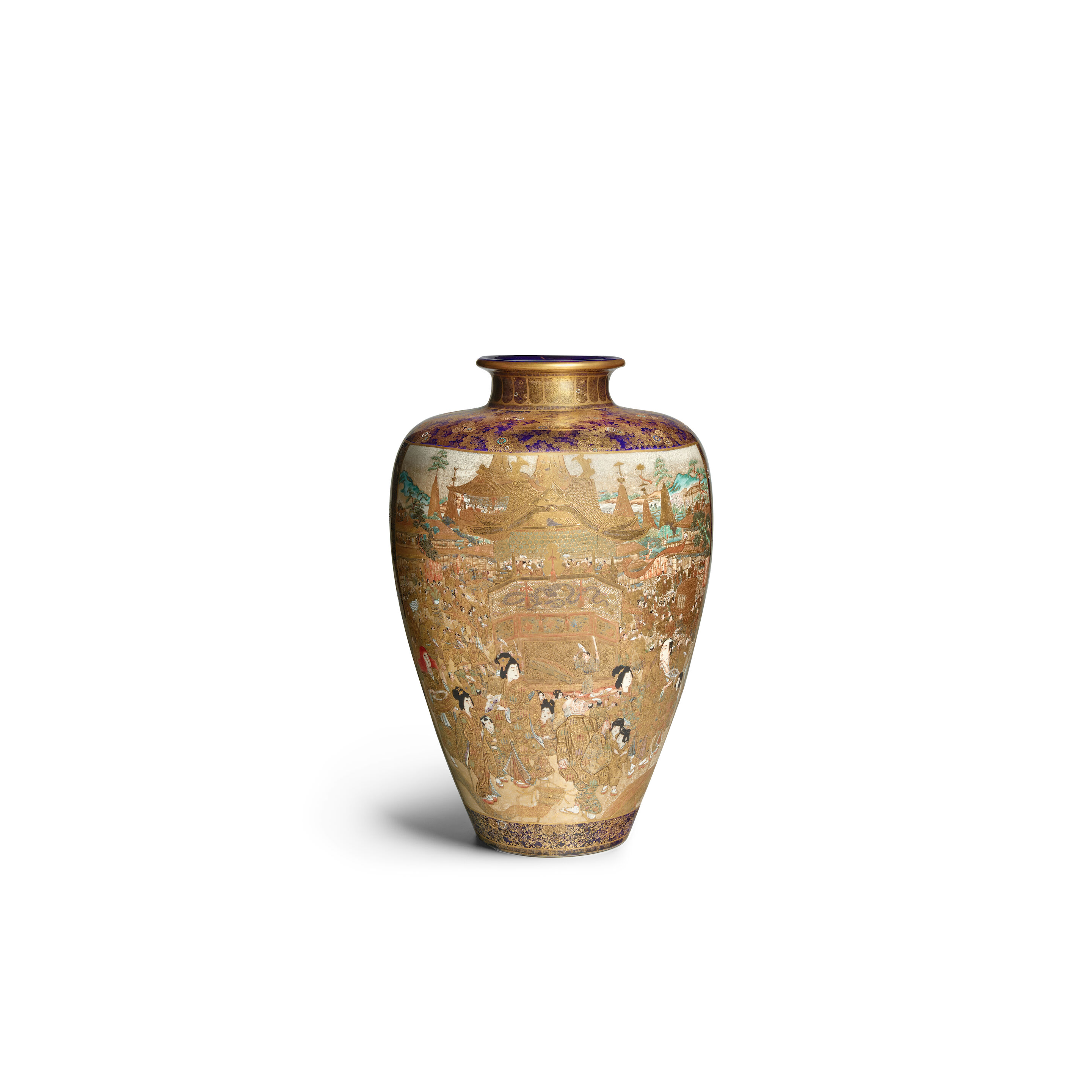 A Large Satsuma Vase