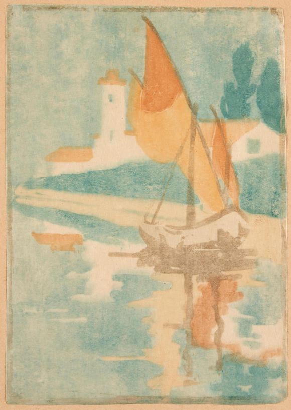 Bonhams Skinner : Ethel Mars (American, 1876-1956); Bretagne;