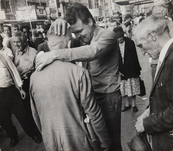 Bonhams Skinner : Leon Levinstein (1910-1988); NYC Times Square, street ...