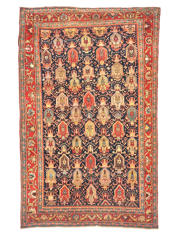 Bonhams Skinner : Bidjar Carpet Iran 4 ft. 8 in. x 7 ft.