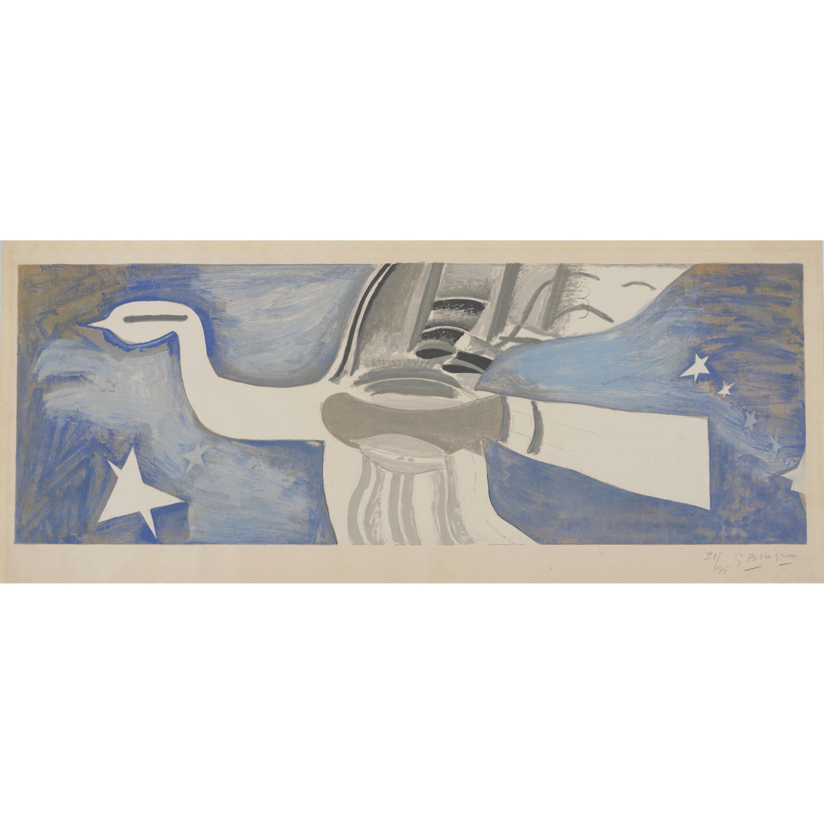 Grand Oiseau Bleu