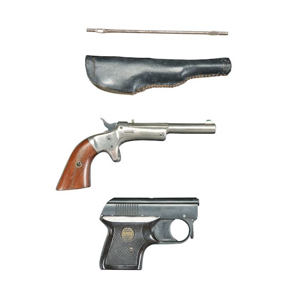 Bonhams Skinner Stevens No. 41 Single Shot Pistol and Zephyr Starter