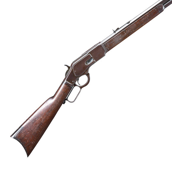Relic Rifles Bonhams Skinner : Winchester Model 1873 Lever Action Rifle, Curio or ...