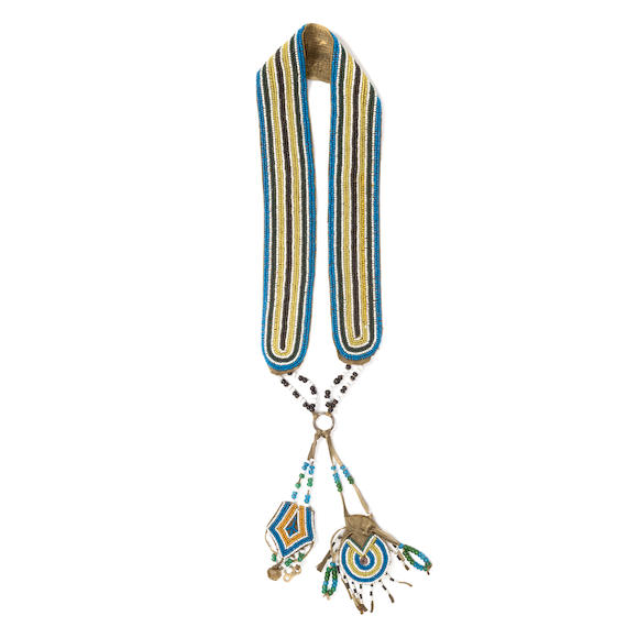 Bonhams : A Northern Plains or Subarctic beaded adornment