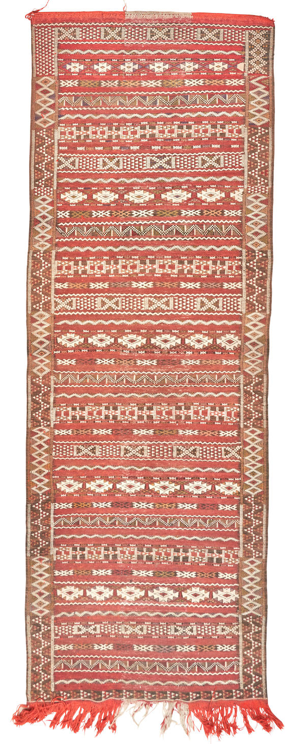 Bonhams Skinner : Moroccan Kilim Morocco 2 ft. 5 in. x 7 ft.