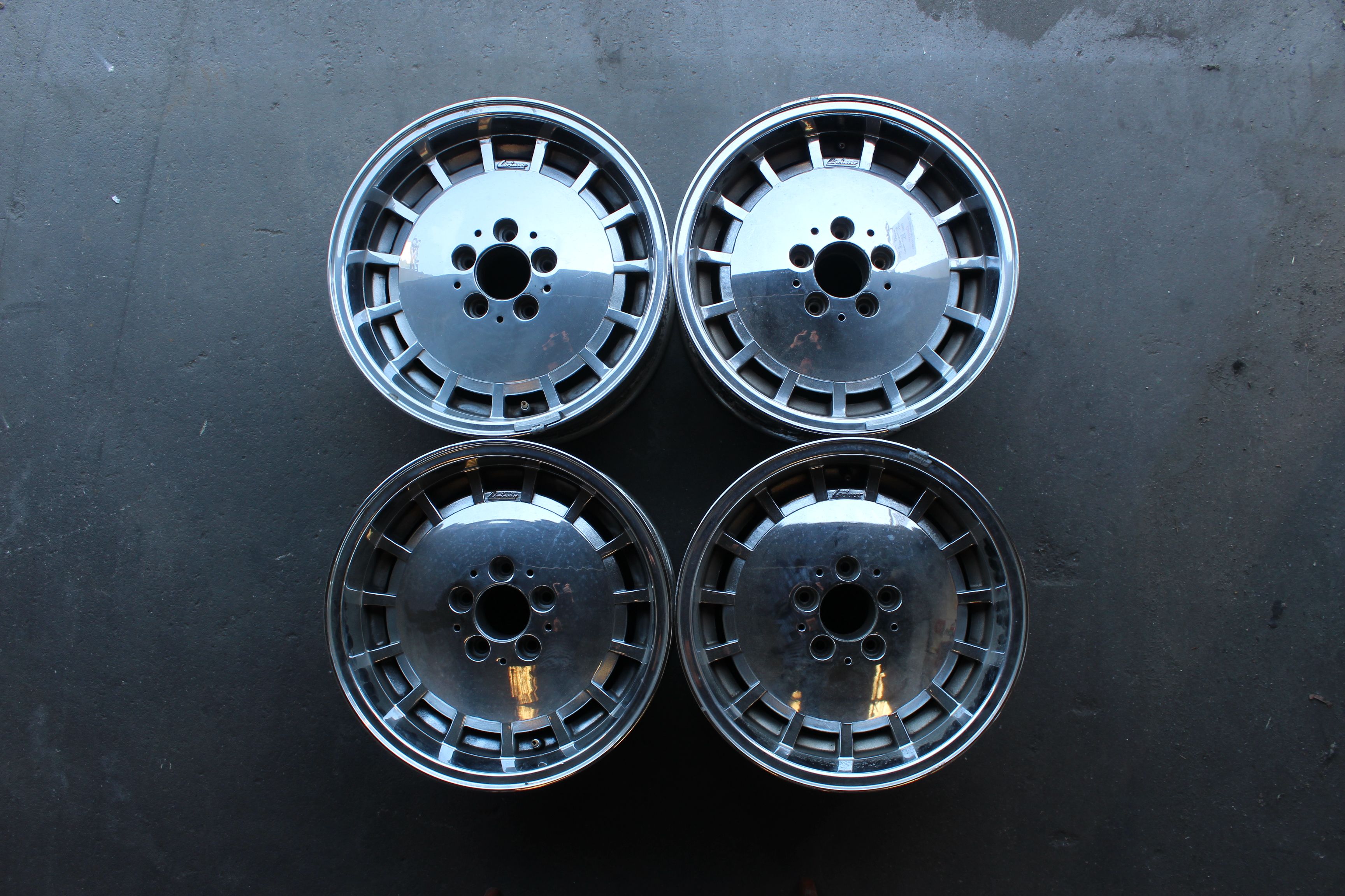Bonhams Cars : 4 chromed rims suitable for a Mercedes-Benz by Lorinser ...
