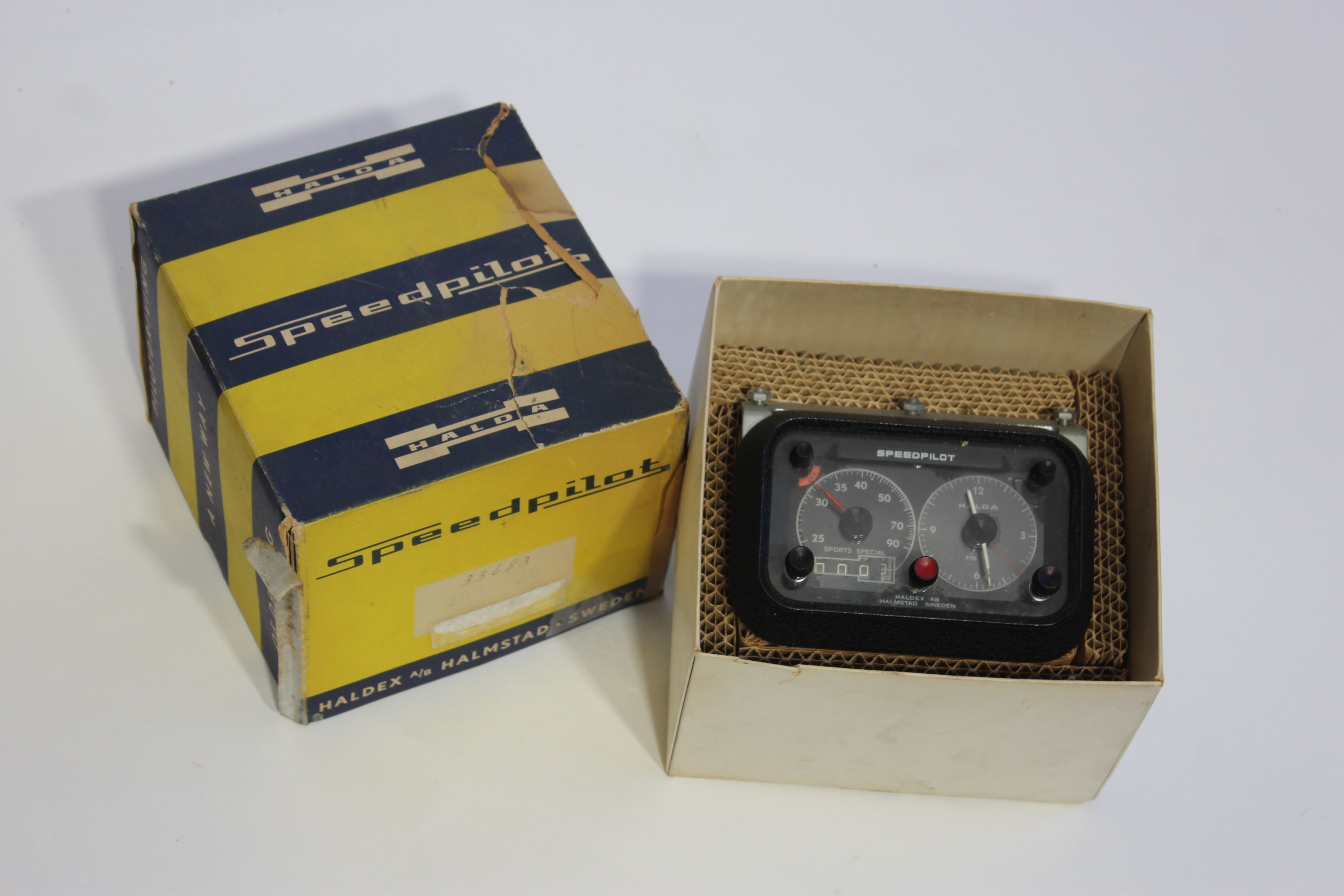 Bonhams Cars : A NOS Halda Speedpilot 8 inches in height, 7 inches ...