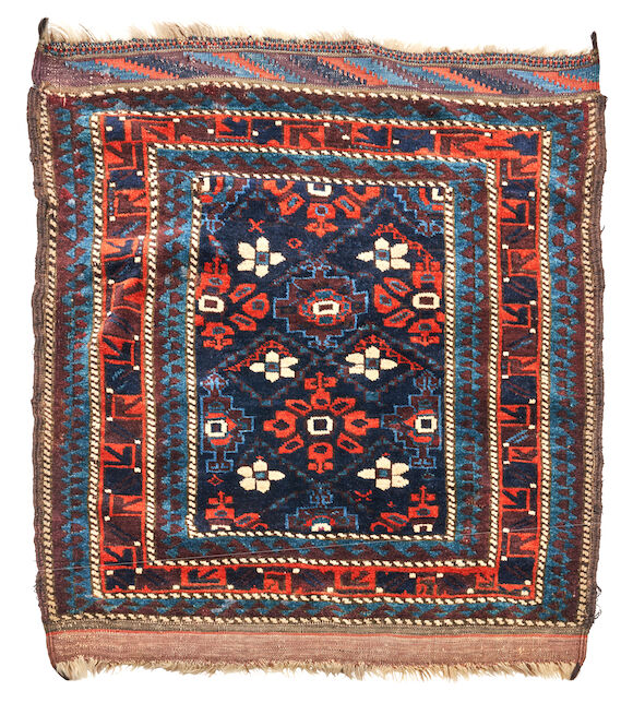 Timuri Bonhams Skinner : Timuri Bag Face Afghanistan 2 ft. 8 in. x 2 ft. 11 in.