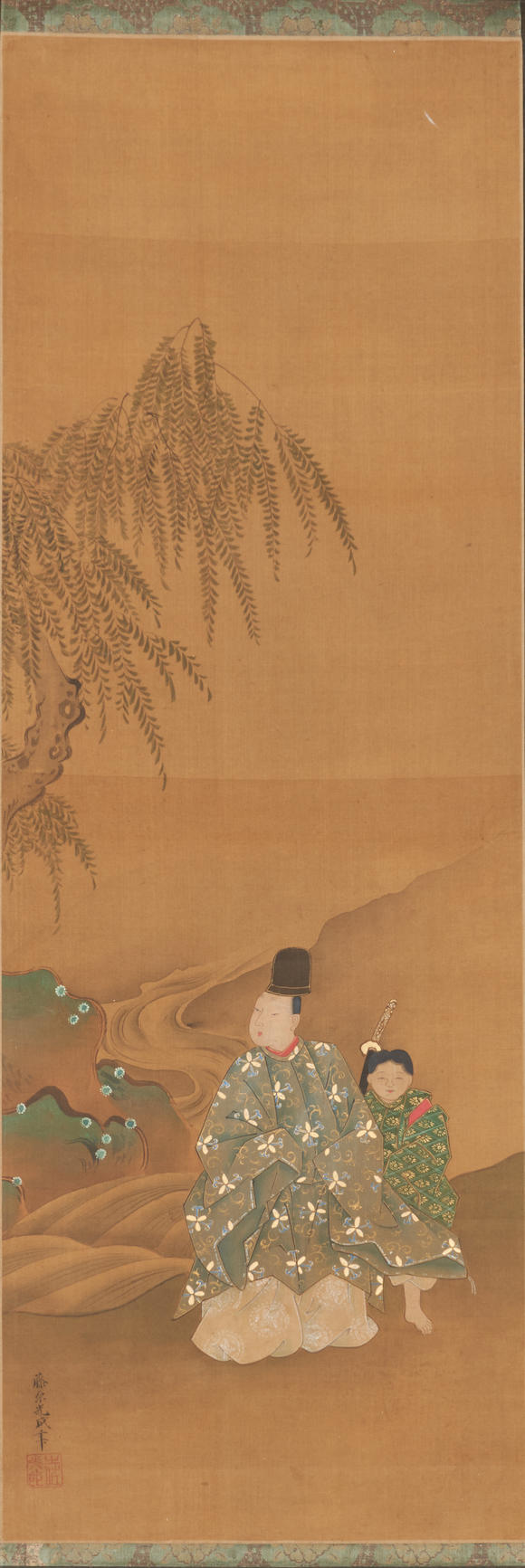 Bonhams Skinner : TOSA MITSUNARI; ANONYMOUS ARTIST Samurai Warriors ...