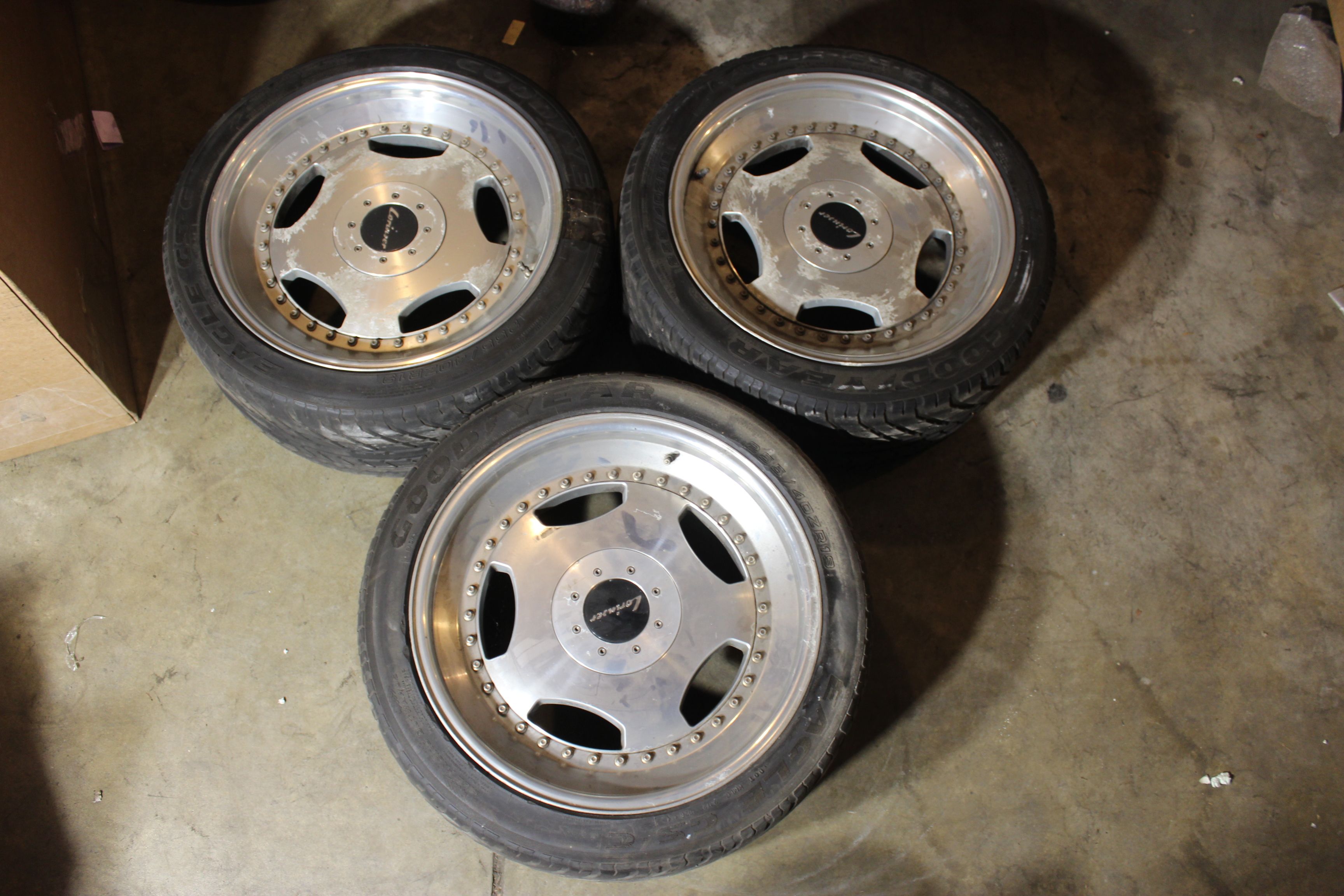 Bonhams Cars : 3, used, Lorinser wheels, 19