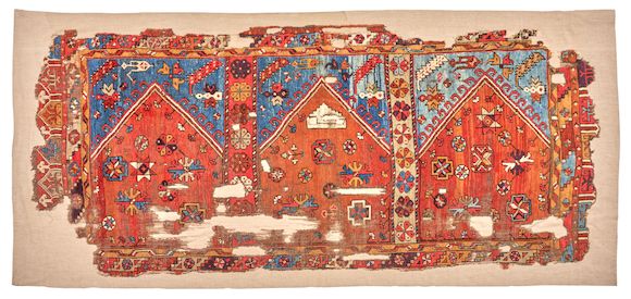 Bonhams Skinner : Central Anatolian Saf Rug Anatolia 4 ft. 9 in. x 10 ...