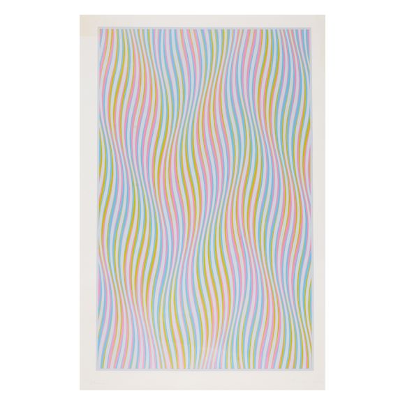Bonhams : Bridget Riley (born 1931); Elapse;