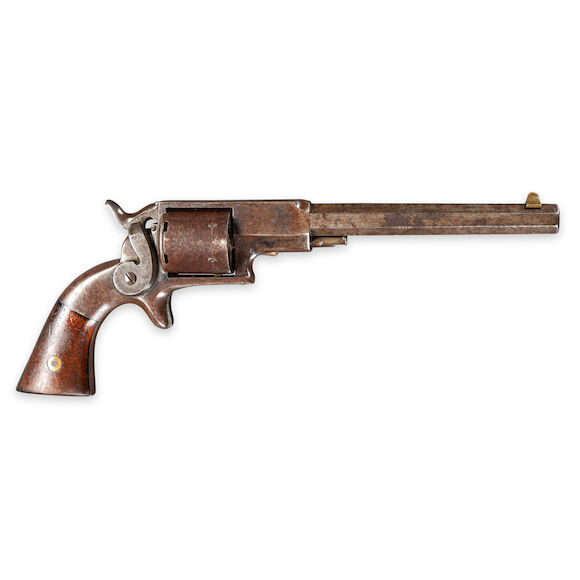 Bonhams Skinner : A RARE ALLEN & WHEELOCK LIPFIRE POCKET REVOLVER,