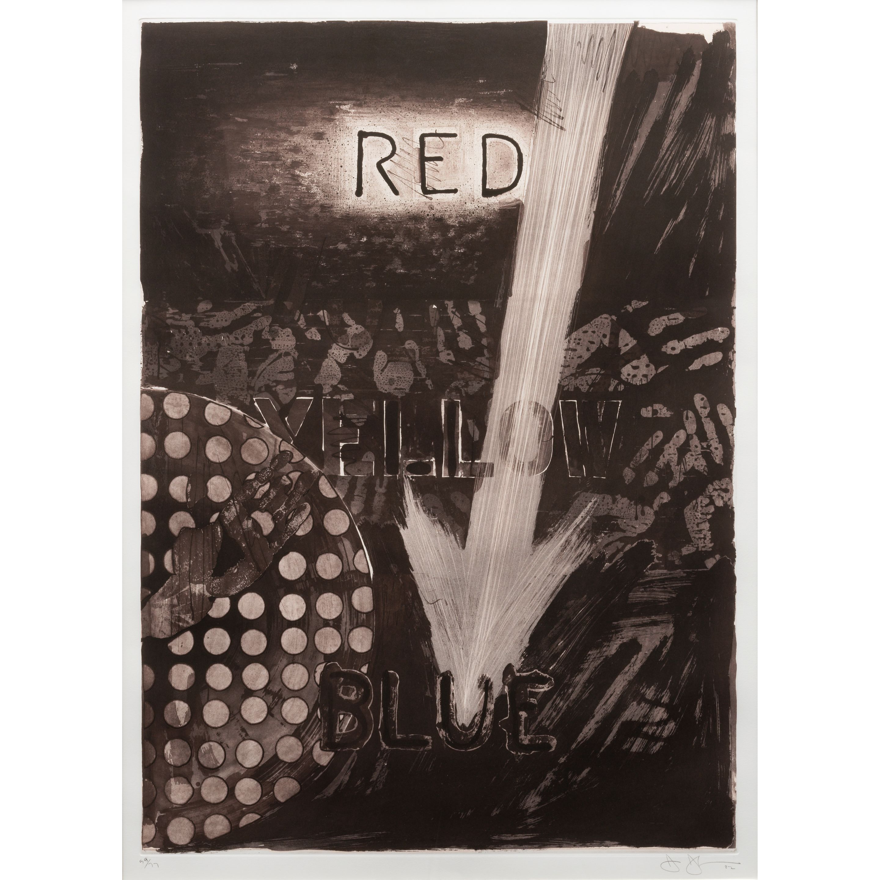Untitled (Red), Untitled (Yellow), Untitled (Blue)