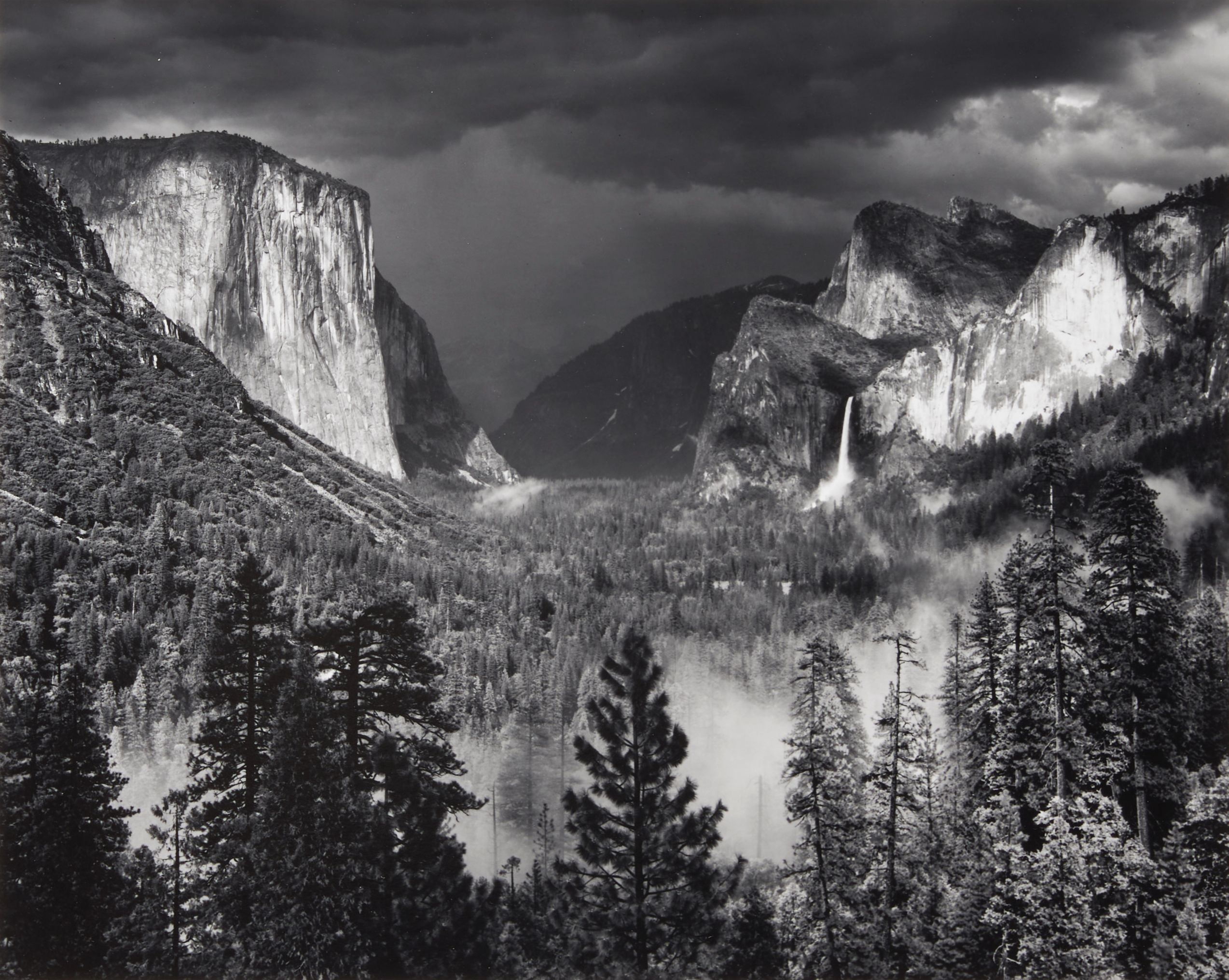 Thunderstorm, Yosemite National Park, California