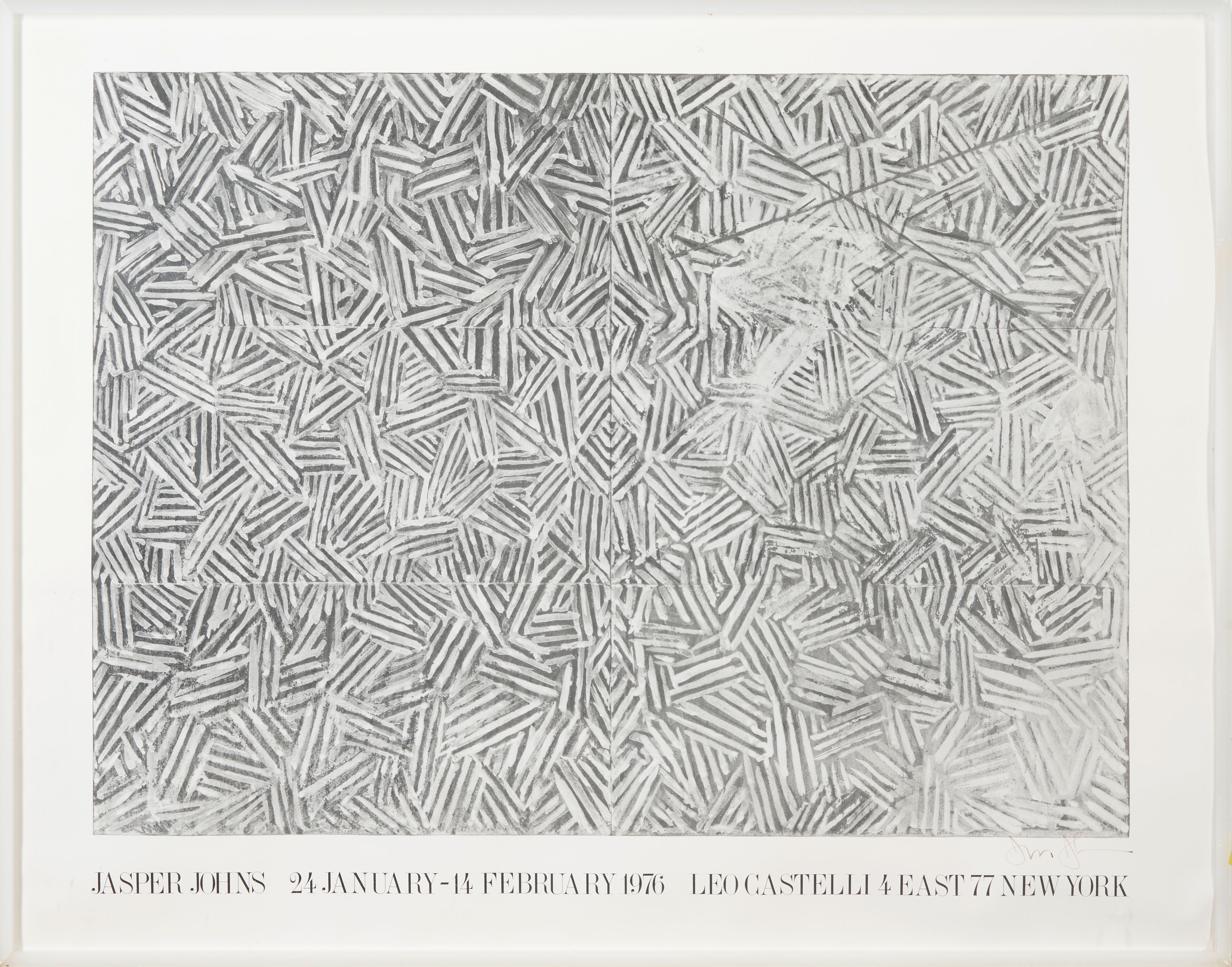 Leo Castelli Exhibition Poster