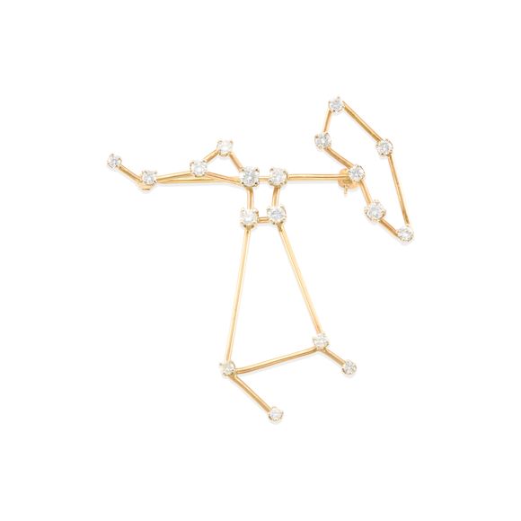 Brooch in “Sagittarius”