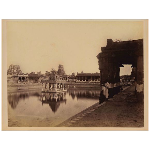 Bonhams : INDIA ALBUM. An album of 66 images of views and portraits ...