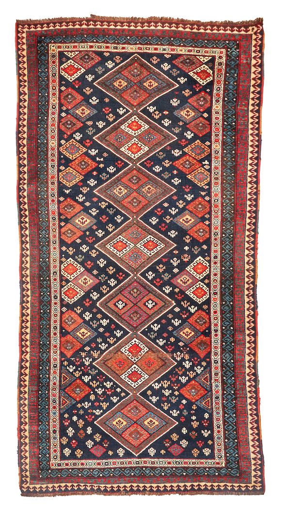 Bonhams Skinner : Kurdish Rug Iraq 3 ft. 9 in. x 7 ft. 11 in.