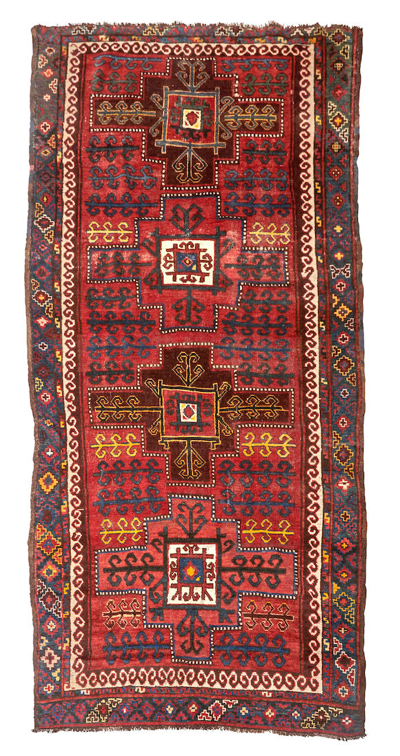 Bonhams Skinner : Uzbek Rug Uzbekistan 4 ft. 11 in. x 10 ft. 2 in.