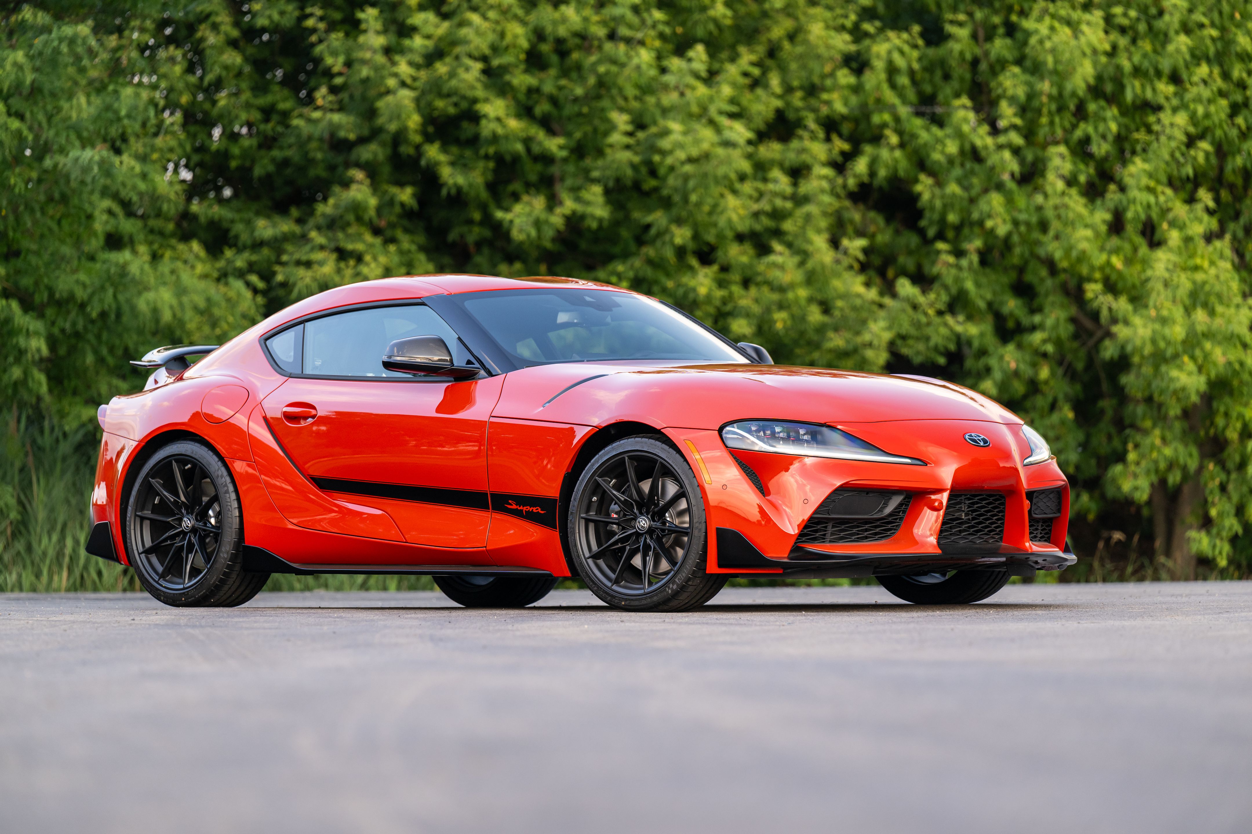 Vehicle Red Toyota Supra 2021 Bonhams Cars 2024 Toyota GR Supra GT