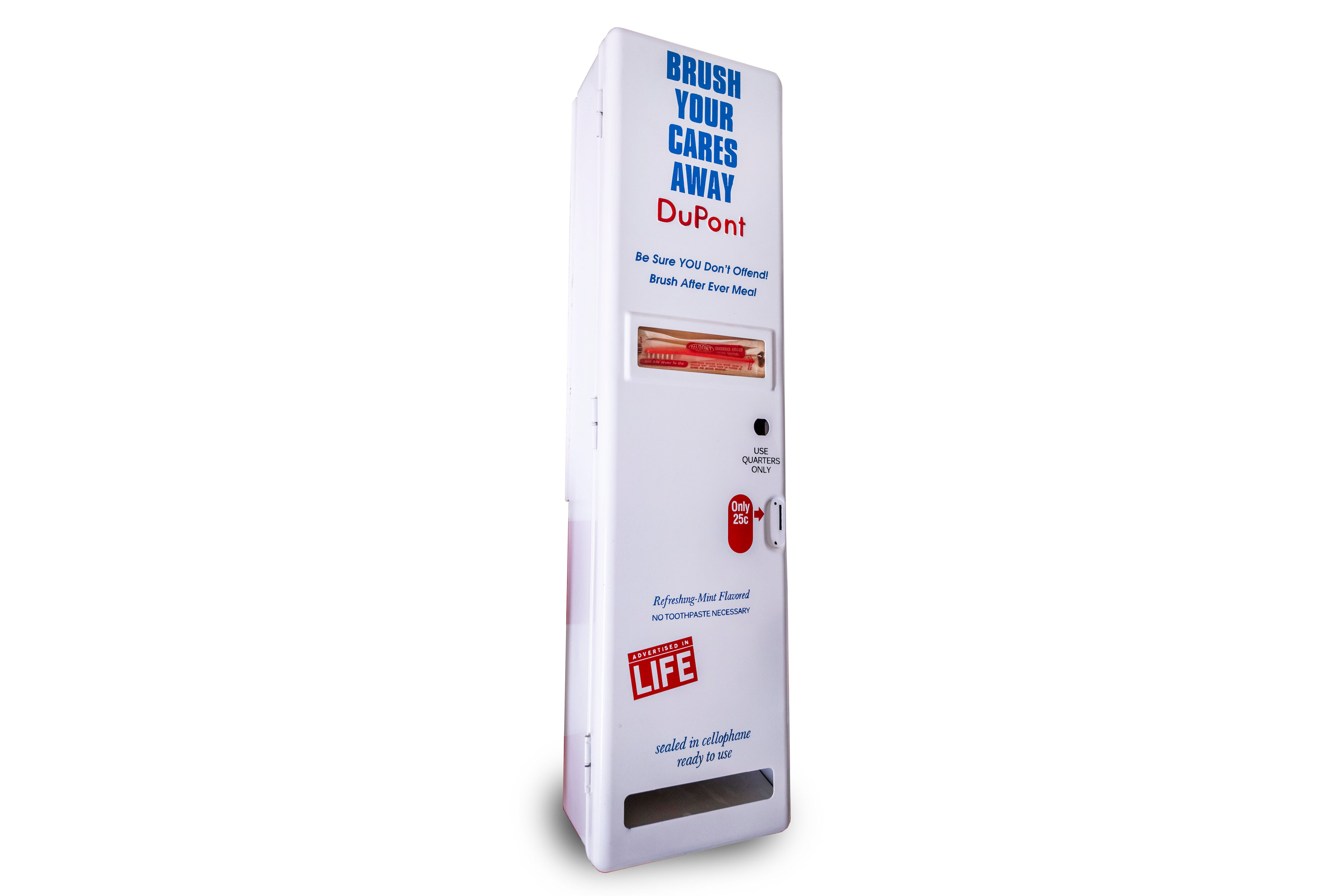 Bonhams Cars : An NOS 'Dupont' toothbrush vending machine,