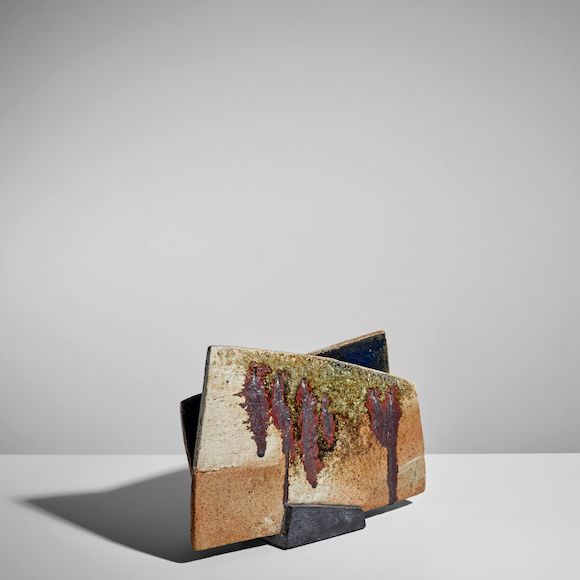 Bonhams Skinner : GERALD WEIGEL (1925-2020) Vesselcirca 1990glazed ...