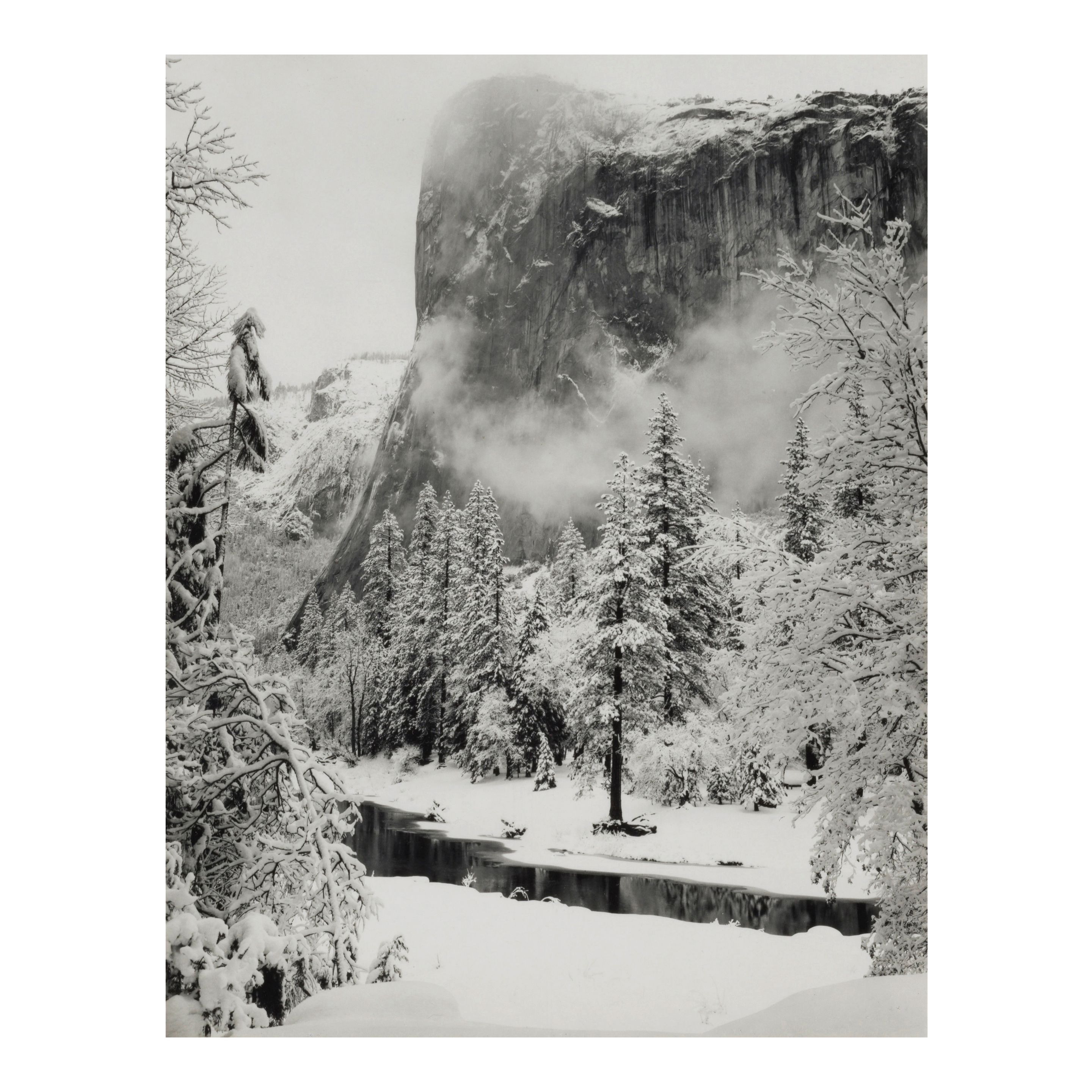 El Capitan, Winter, Yosemite National Park, California