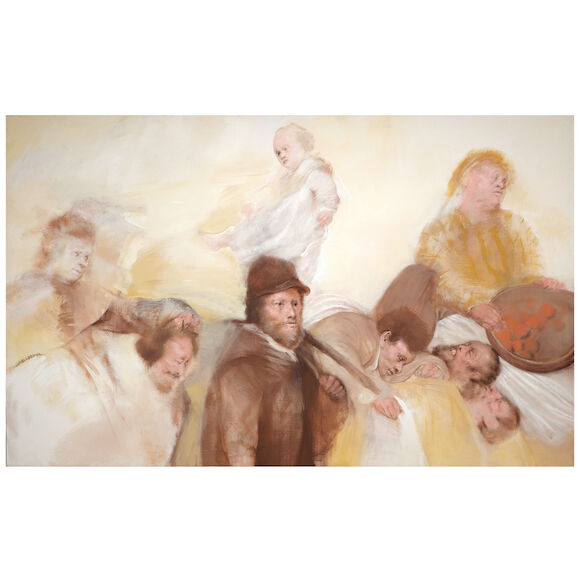 Bonhams : RAFAEL CORONEL (1932-2019) Tiempocirca 1976oil on canvas ...