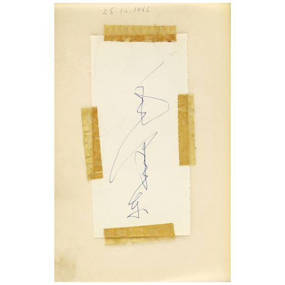 Bonhams : SIGNED BY MAO TSE-TUNG. MAO ZEDONG (1893-1976). Selected