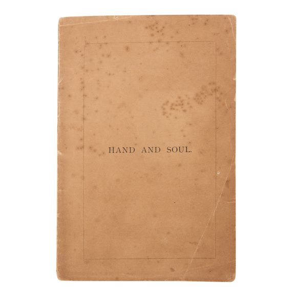 Bonhams Skinner : THE KEY WORK OF PRE-RAPHAELITE FICTION. ROSSETTI ...