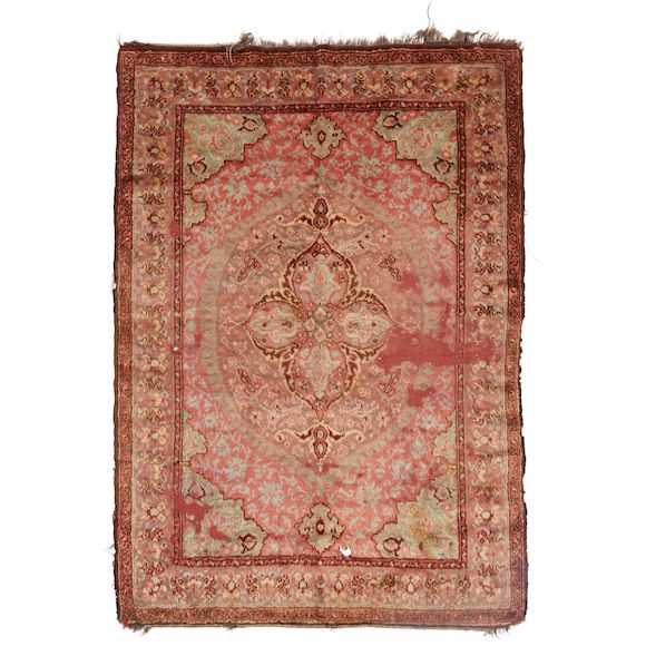 Bonhams Skinner : Double Sided Angora Ushak Rug Anatolia 4 ft. 6 in. x ...
