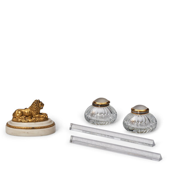 Bonhams Skinner : Assembled Set Of Desk Accessories, 20th century ...