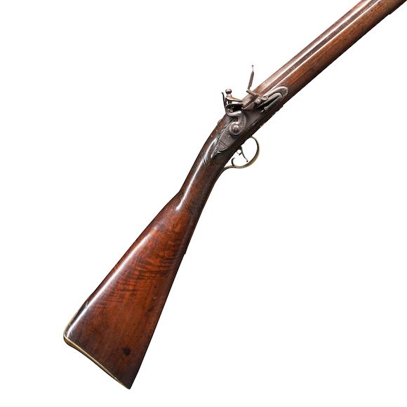 Bonhams Skinner : A SILAS ALLAN JR. FLINTLOCK RIFLE,