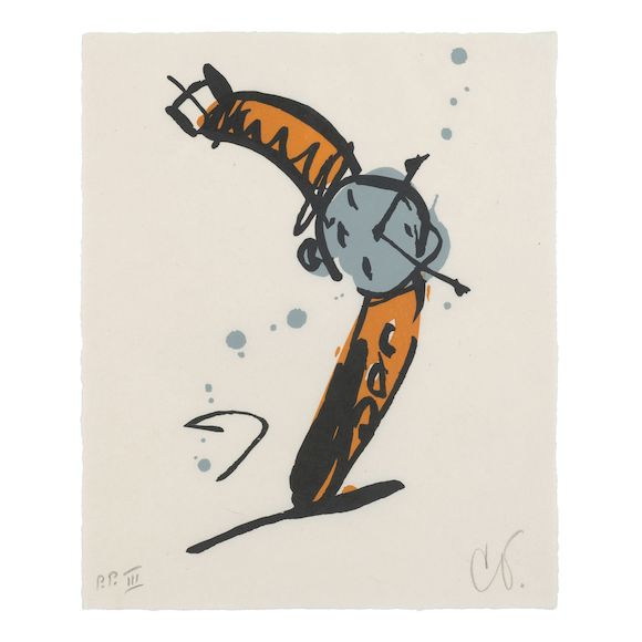 Bonhams : Claes Oldenburg (1929-2022); Watch Rising, The Art Pro Choice ...